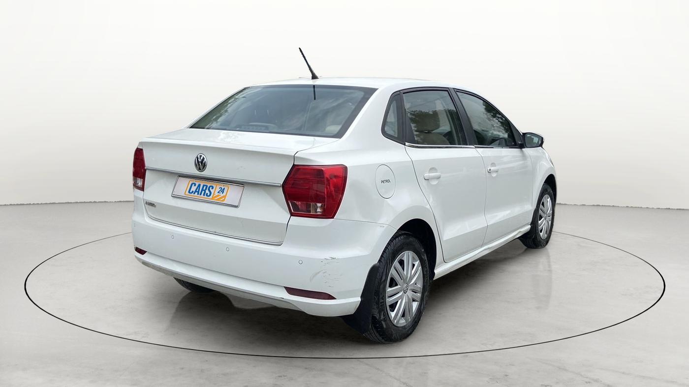2019 Volkswagen Ameo TRENDLINE 1.0L, Petrol, Manual, 16,109 km, Right Back Diagonal
