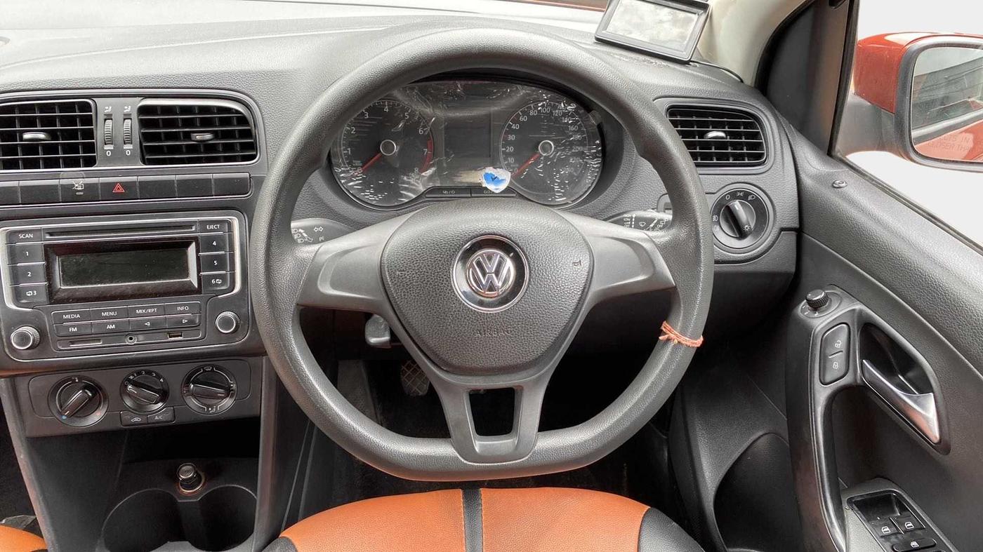 2014 Volkswagen Polo COMFORTLINE 1.2L PETROL, Petrol, Manual, 55,092 km, Steering Wheel Close Up