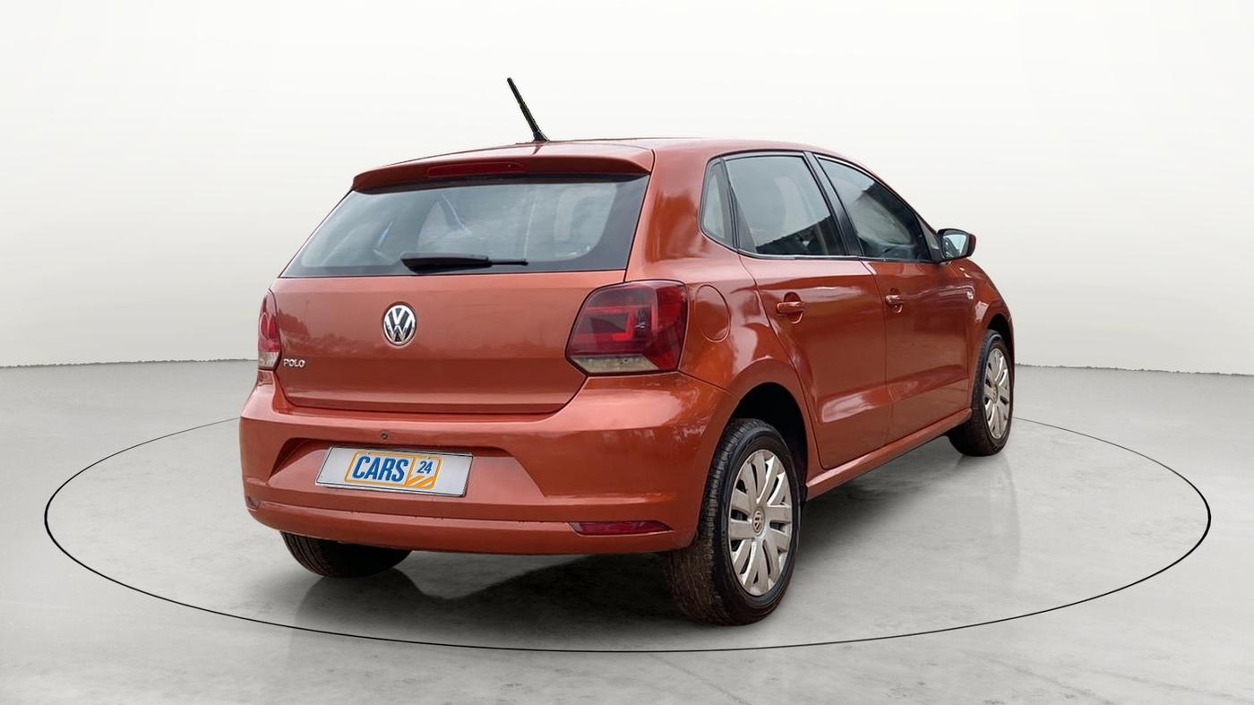 2014 Volkswagen Polo COMFORTLINE 1.2L PETROL, Petrol, Manual, 55,092 km, Right Back Diagonal
