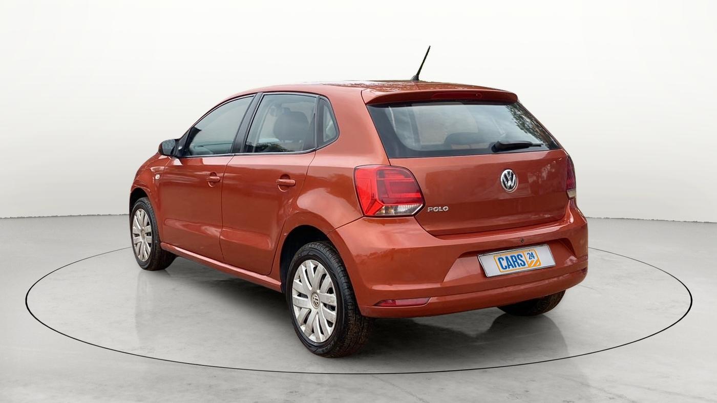 2014 Volkswagen Polo COMFORTLINE 1.2L PETROL, Petrol, Manual, 55,092 km, Left Back Diagonal