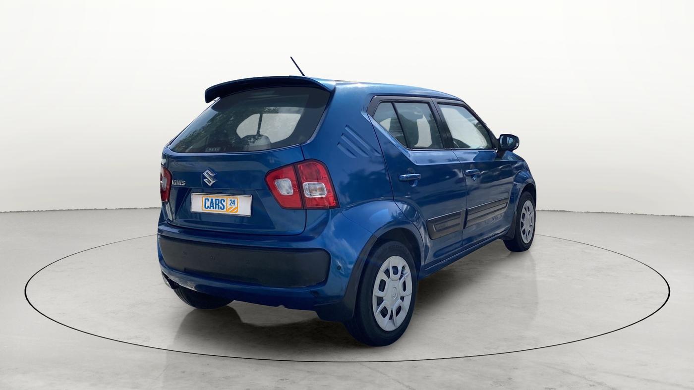 2018 Maruti IGNIS DELTA 1.2, Petrol, Manual, 52,500 km, Right Back Diagonal