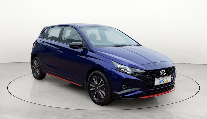 2022 Hyundai NEW I20 N LINE N6 1.0 TURBO GDI IMT, Petrol, Manual, 11,028 km, Right Front Diagonal