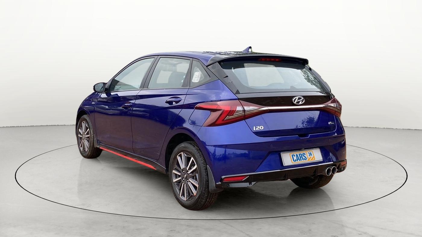 2022 Hyundai NEW I20 N LINE N6 1.0 TURBO GDI IMT, Petrol, Manual, 11,028 km, Left Back Diagonal