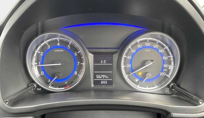 2019 Maruti Baleno DELTA PETROL 1.2, Petrol, Manual, 56,277 km, Odometer Image