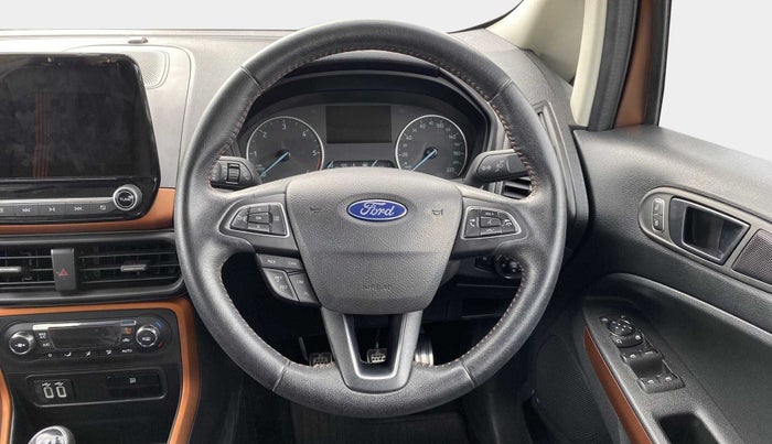 2021 Ford Ecosport TITANIUM 1.5L SPORTS(SUNROOF) DIESEL, Diesel, Manual, 62,344 km, Steering Wheel Close Up