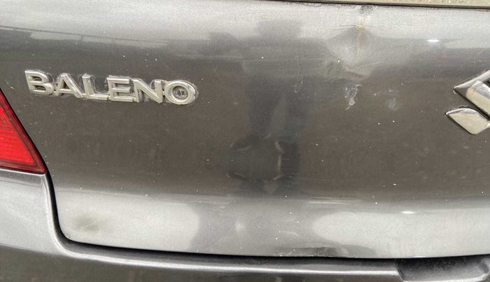 2017 Maruti Baleno ZETA PETROL 1.2, Petrol, Manual, 86,178 km, Dicky (Boot door) - Slightly dented