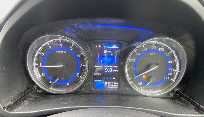 2017 Maruti Baleno ZETA PETROL 1.2, Petrol, Manual, 86,178 km, Odometer Image