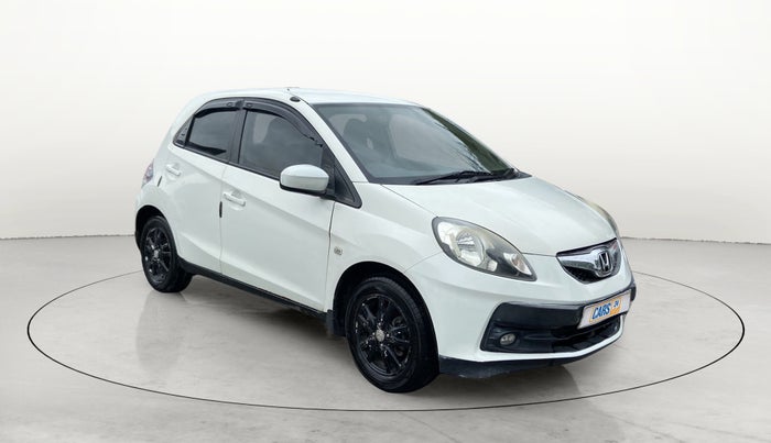 2012 Honda Brio V MT, Petrol, Manual, 67,799 km, Right Front Diagonal