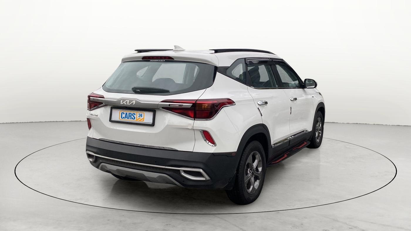 2021 KIA SELTOS HTK PLUS 1.5 IMT, Petrol, Manual, 15,756 km, Right Back Diagonal