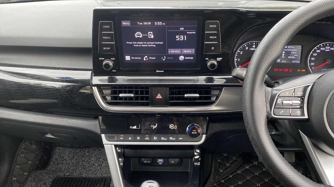 2021 KIA SELTOS HTK PLUS 1.5 IMT, Petrol, Manual, 15,756 km, Air Conditioner