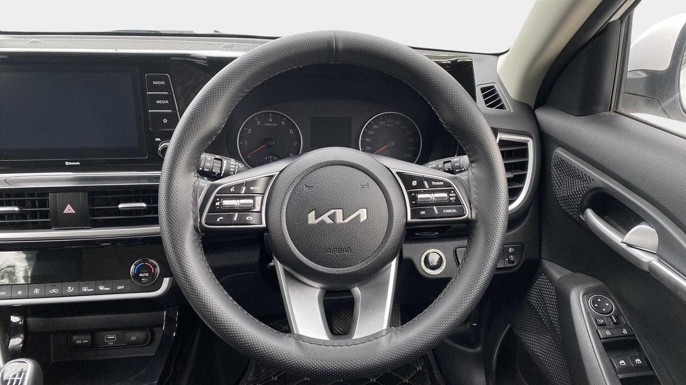 2021 KIA SELTOS HTK PLUS 1.5 IMT, Petrol, Manual, 15,756 km, Steering Wheel Close Up