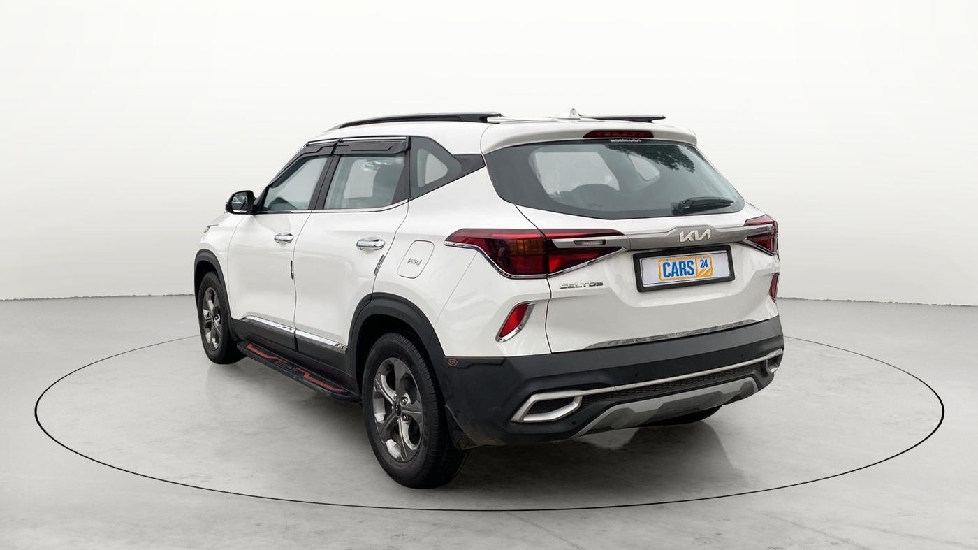 2021 KIA SELTOS HTK PLUS 1.5 IMT, Petrol, Manual, 15,756 km, Left Back Diagonal