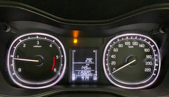 2016 Maruti Vitara Brezza ZDI, Diesel, Manual, 1,15,751 km, Odometer Image