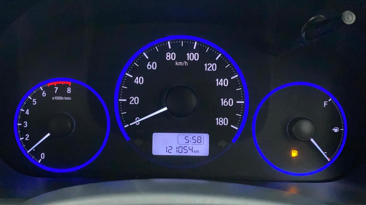 2016 Honda Amaze 1.2L I-VTEC S, Petrol, Manual, 1,21,054 km, Odometer Image