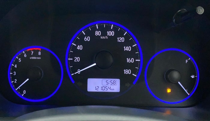2016 Honda Amaze 1.2L I-VTEC S, Petrol, Manual, 1,21,054 km, Odometer Image