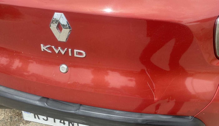 2016 Renault Kwid RXT 0.8, Petrol, Manual, 65,206 km, Dicky (Boot door) - Minor scratches