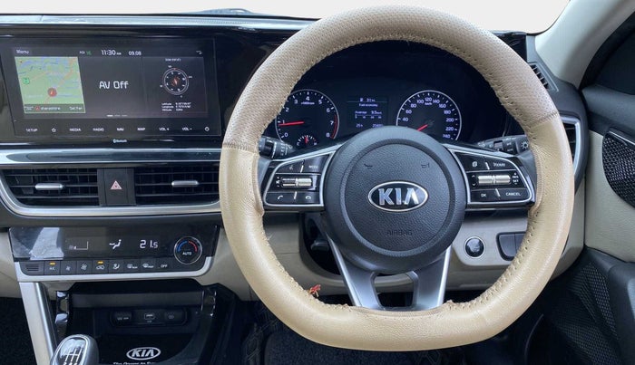 2021 KIA SELTOS HTX 1.5 PETROL, Petrol, Manual, 20,682 km, Steering Wheel Close Up