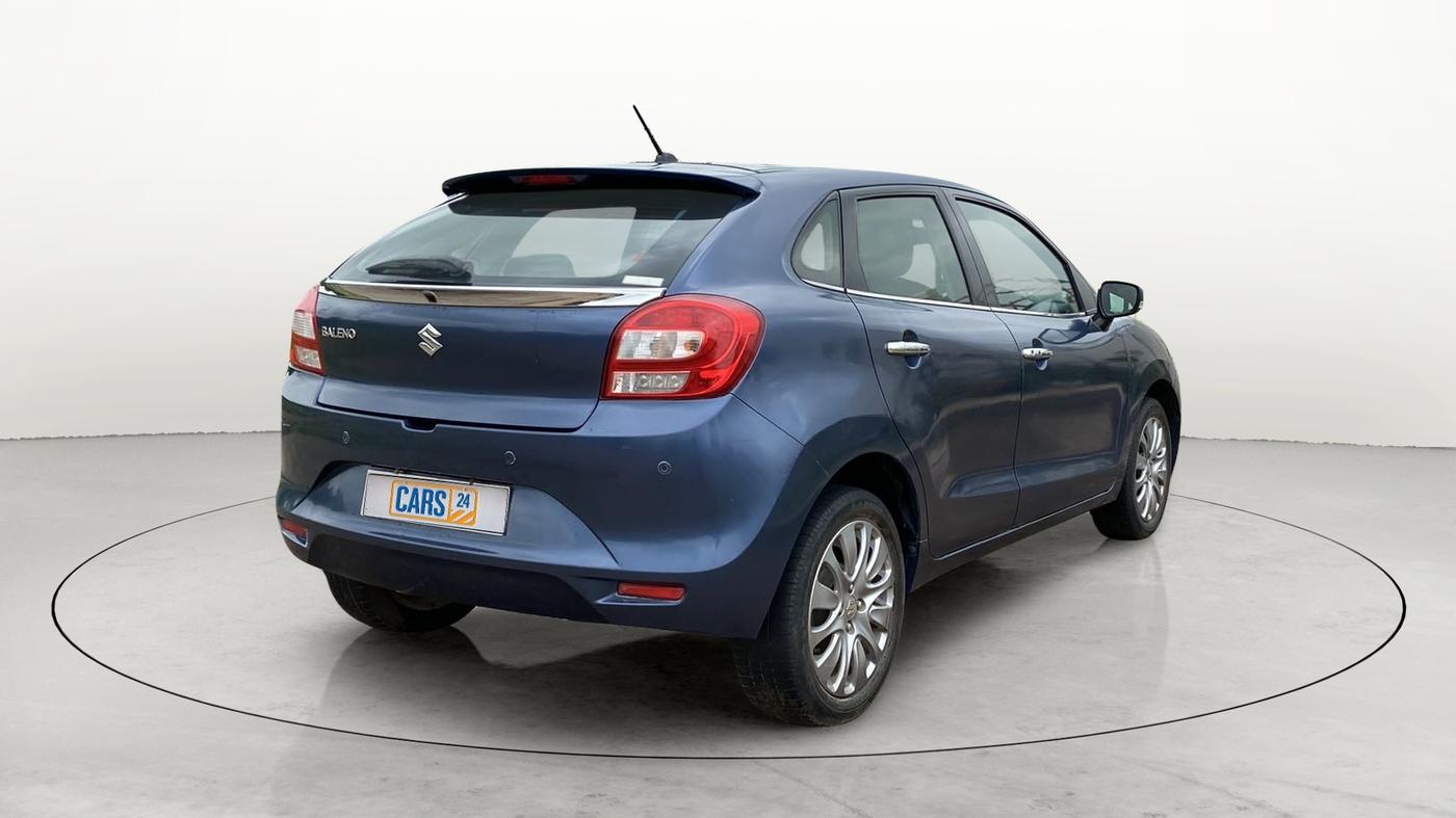 2017 Maruti Baleno ALPHA PETROL 1.2, Petrol, Manual, 1,17,814 km, Right Back Diagonal