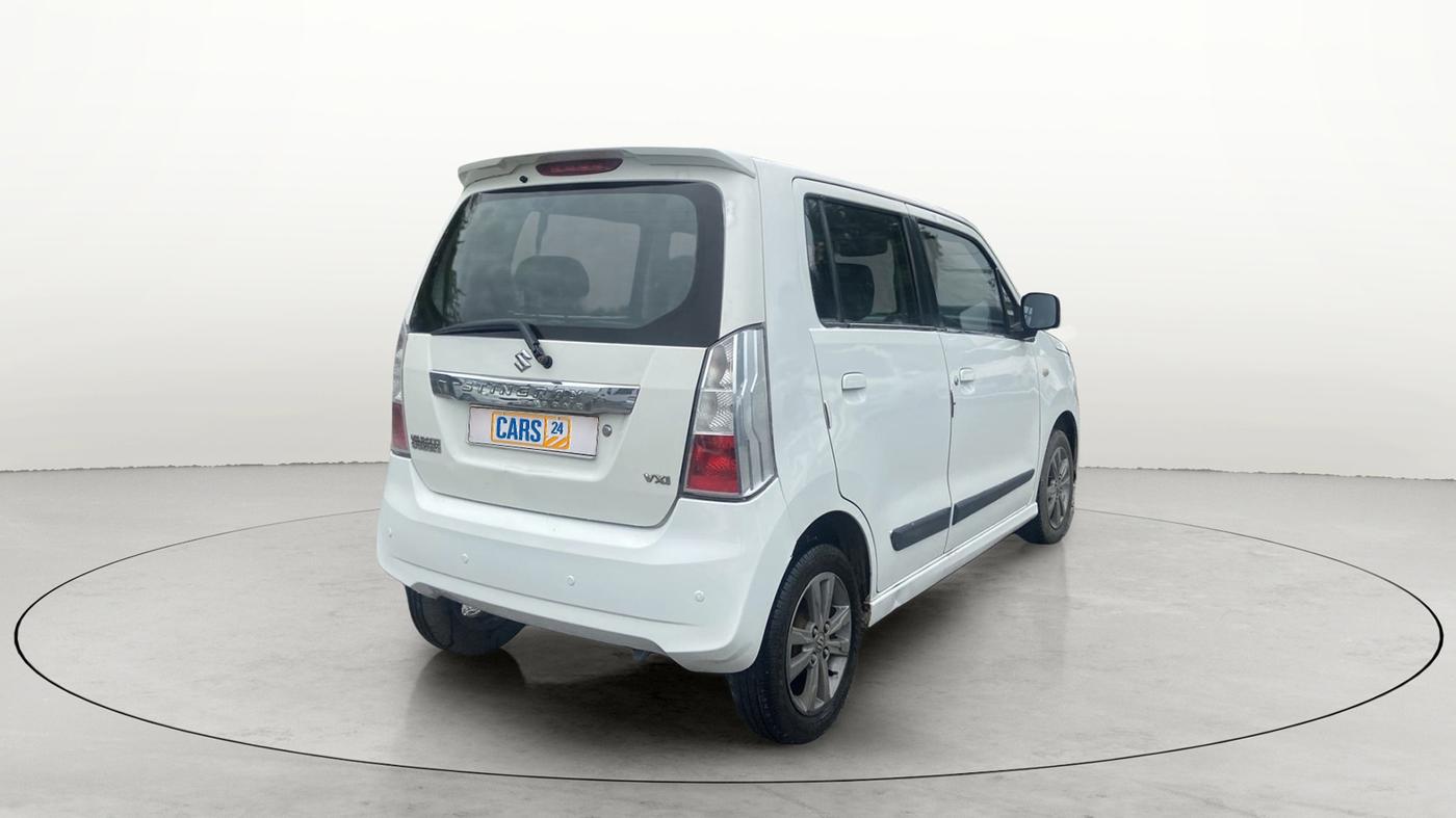 2013 Maruti Wagon R Stingray VXI, Petrol, Manual, 43,126 km, Right Back Diagonal