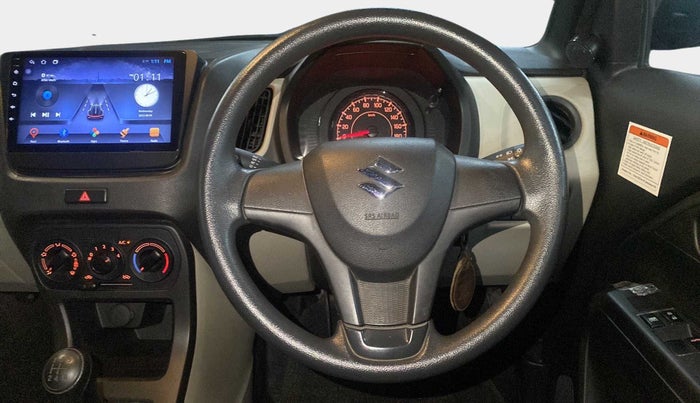 2021 Maruti New Wagon-R LXI CNG (O) 1.0, CNG, Manual, 42,239 km, Steering Wheel Close Up