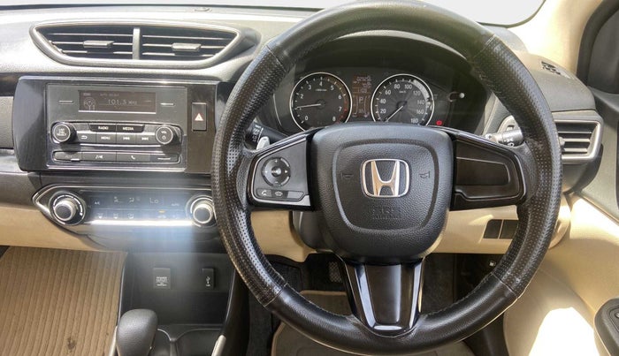 2018 Honda Amaze 1.2L I-VTEC V CVT, Petrol, Automatic, 29,256 km, Steering Wheel Close Up