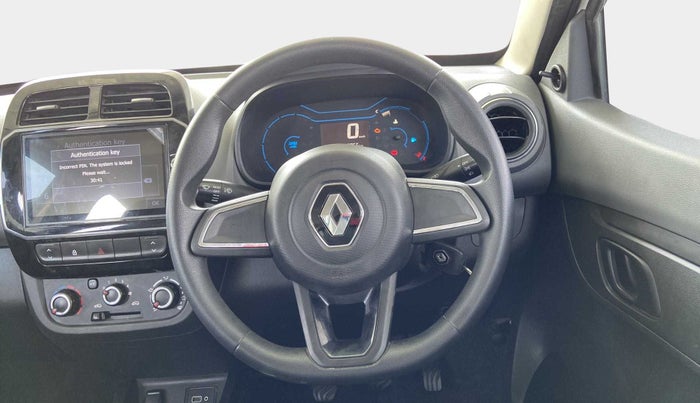 2021 Renault Kwid RXT 1.0 (O), Petrol, Manual, 27,939 km, Steering Wheel Close Up