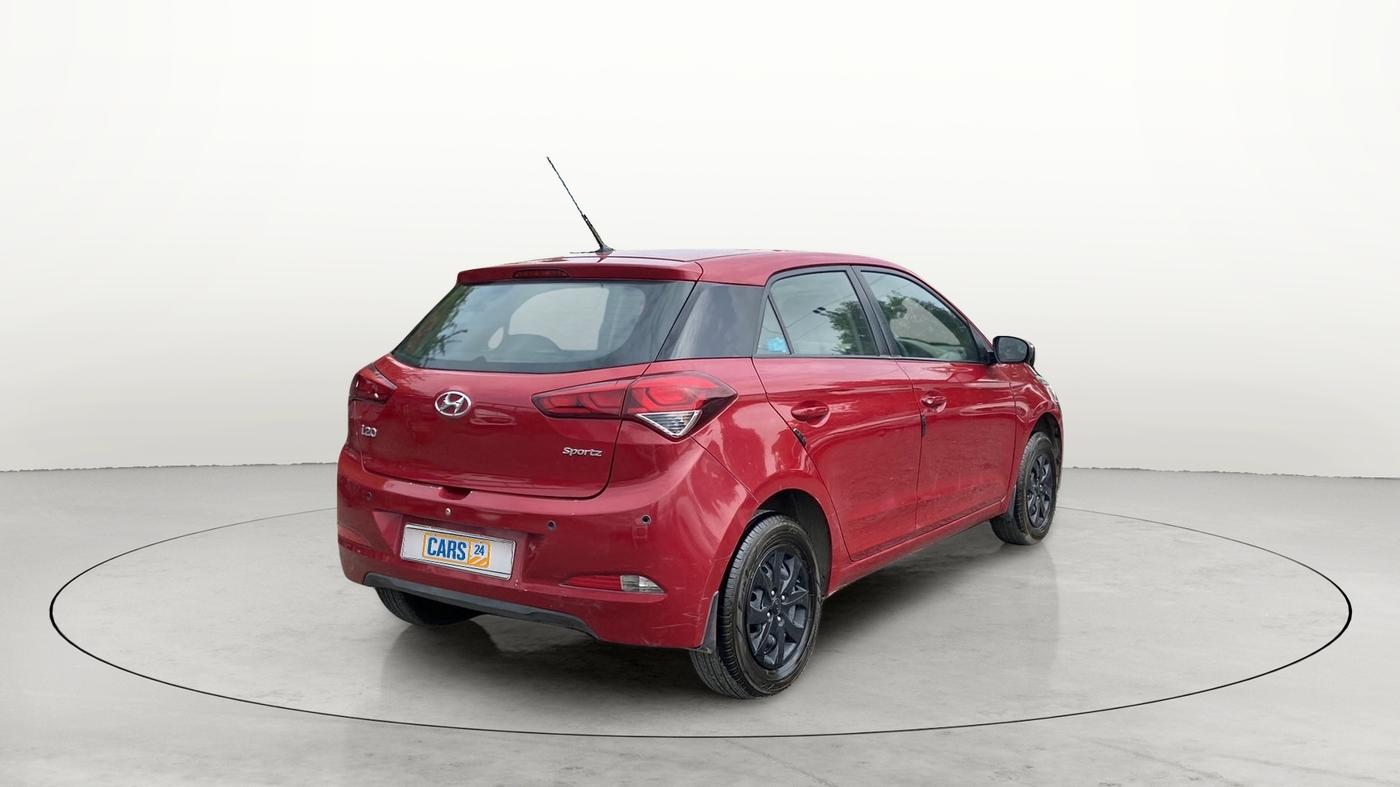 2017 Hyundai Elite i20 SPORTZ 1.2, Petrol, Manual, 62,352 km, Right Back Diagonal
