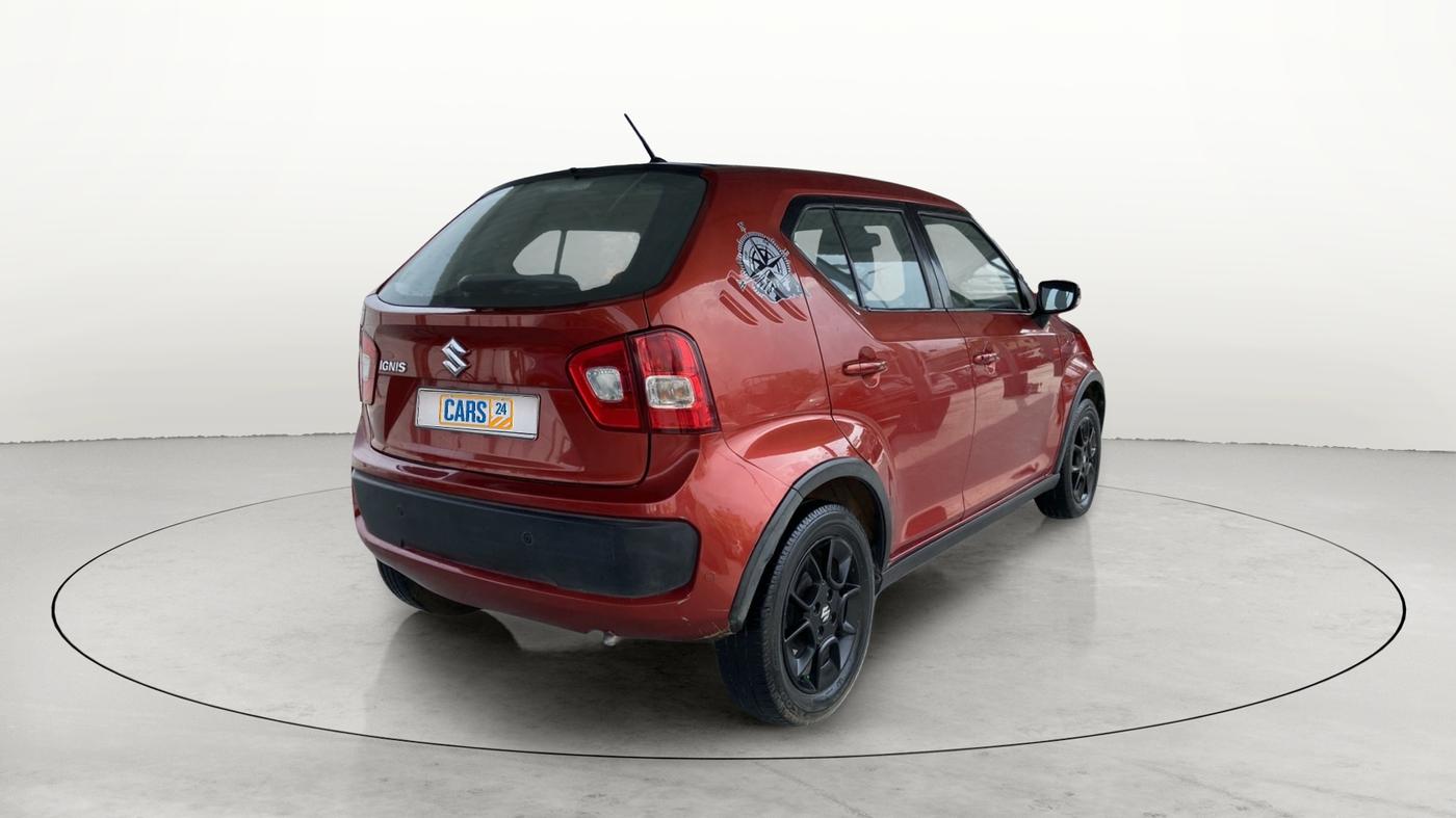 2017 Maruti IGNIS ZETA 1.2, Petrol, Manual, 78,572 km, Right Back Diagonal