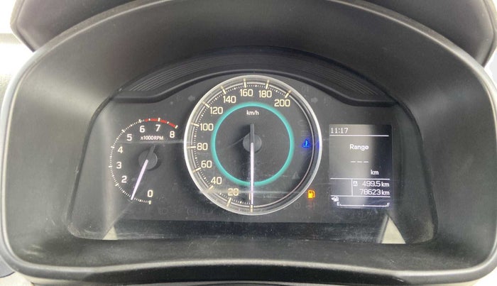 2017 Maruti IGNIS ZETA 1.2, Petrol, Manual, 78,572 km, Odometer Image