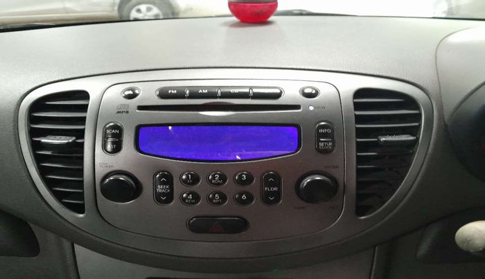 2011 Hyundai i10 SPORTZ 1.2, Petrol, Manual, 95,724 km, Infotainment system - Display has spot on screen