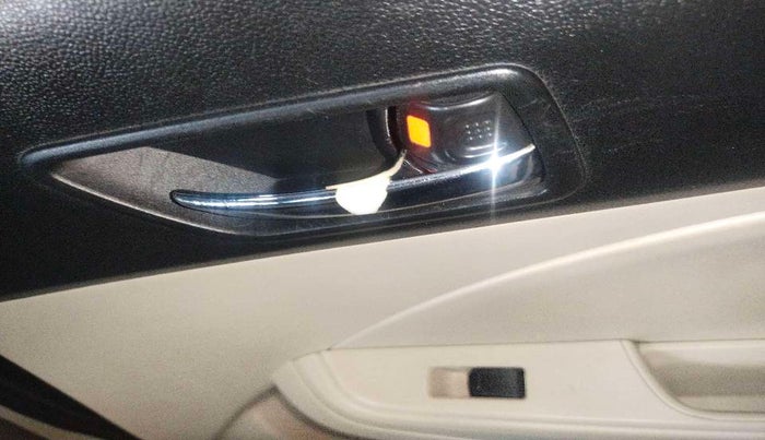 2017 Maruti Dzire ZXI PLUS, Petrol, Manual, 1,19,720 km, Right rear door - Chrome on handle has slight discoularation