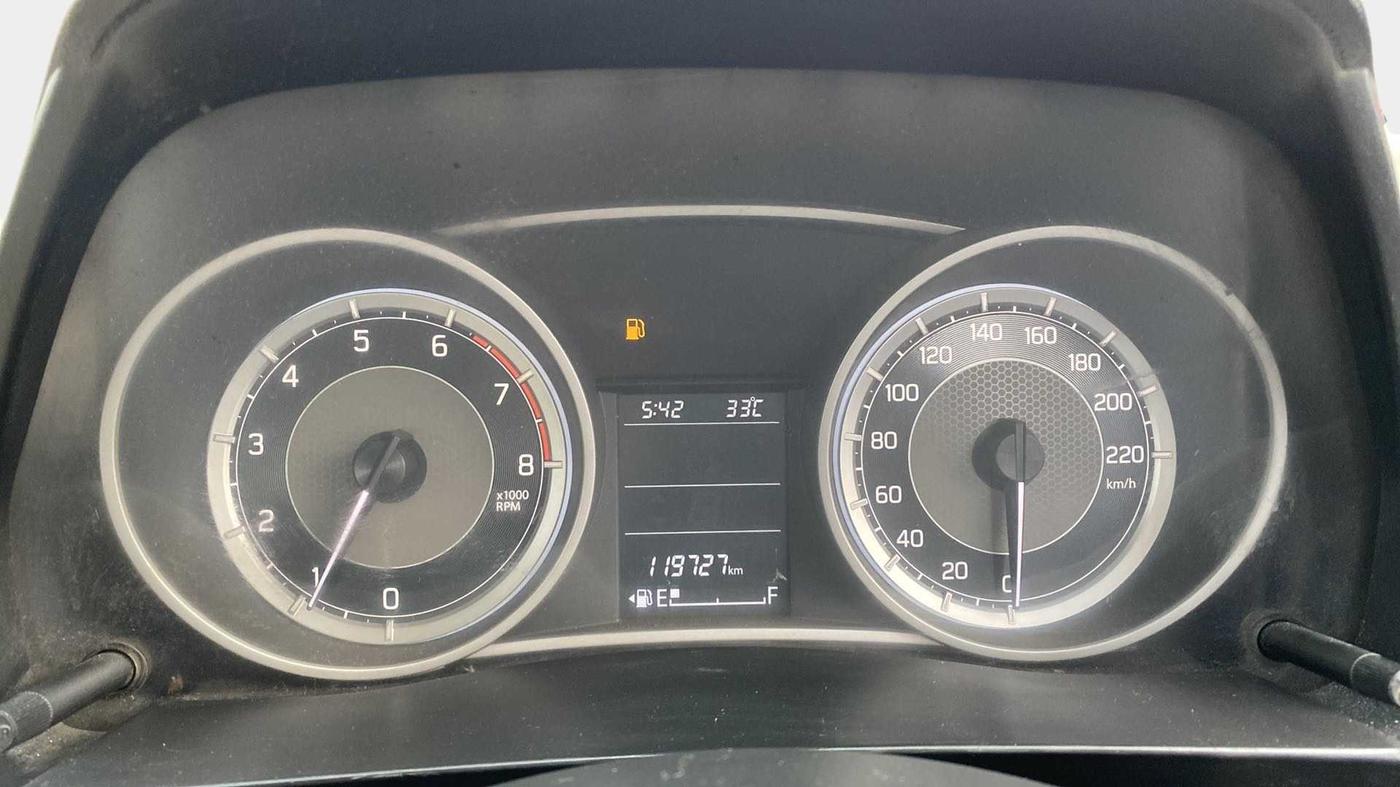 2017 Maruti Dzire ZXI PLUS, Petrol, Manual, 1,19,720 km, Odometer Image