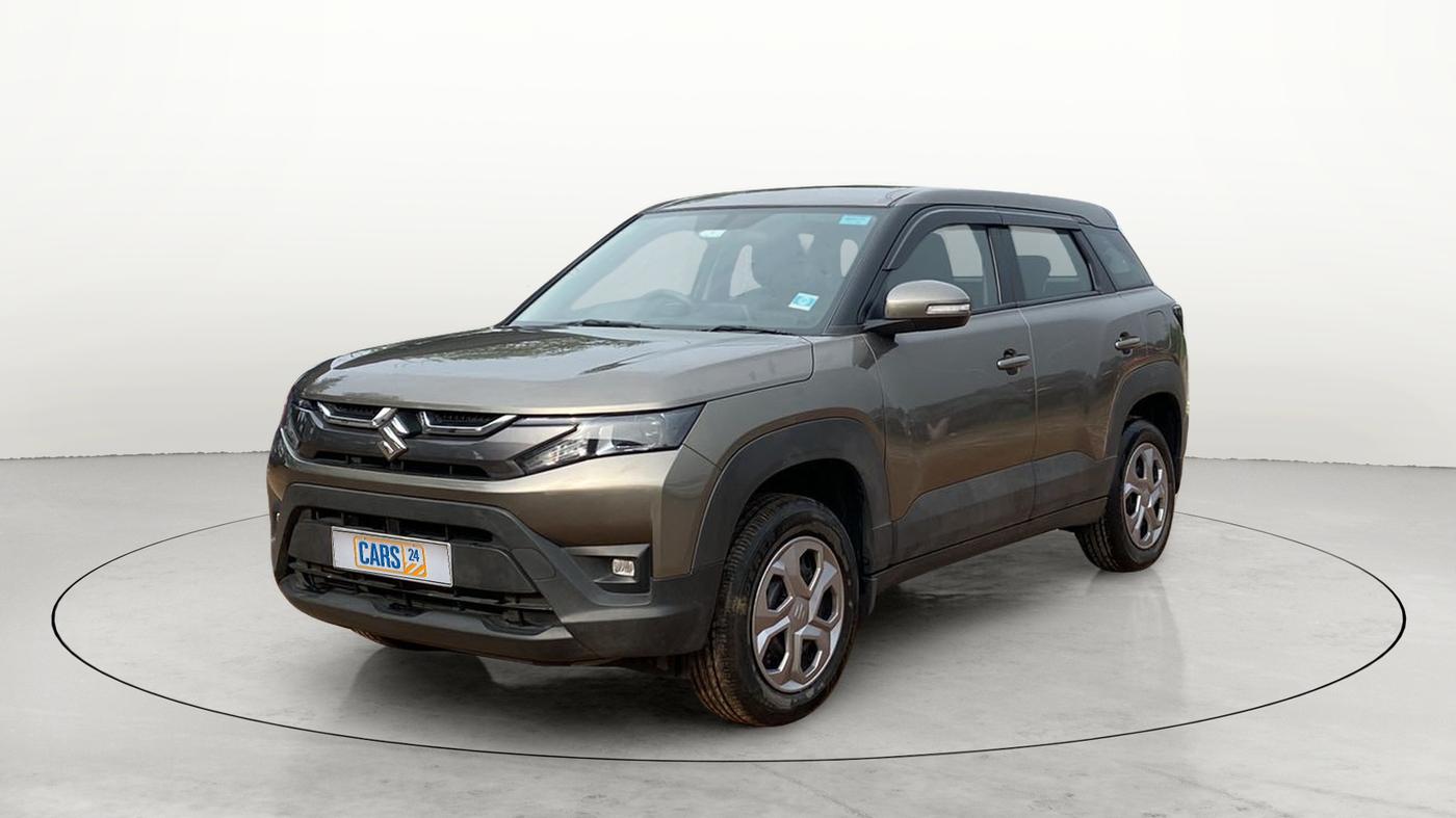 2022 Maruti BREZZA VXI SMART HYBRID, Petrol, Manual, 3,798 km, Left Front Diagonal