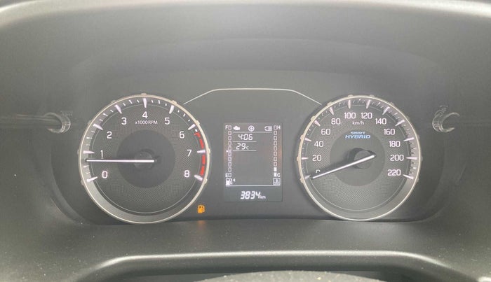 2022 Maruti BREZZA VXI SMART HYBRID, Petrol, Manual, 3,798 km, Odometer Image
