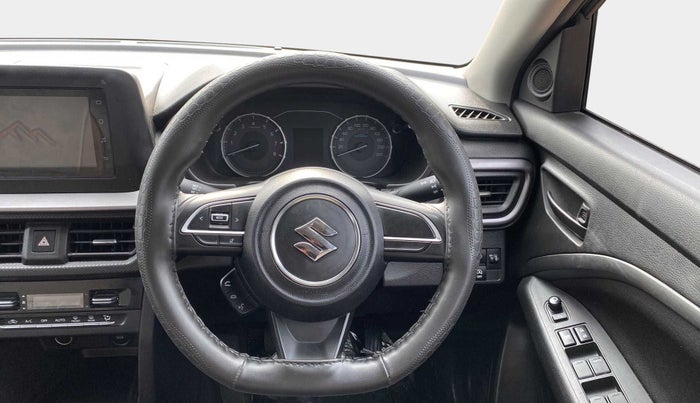 2022 Maruti BREZZA VXI SMART HYBRID, Petrol, Manual, 3,798 km, Steering Wheel Close Up