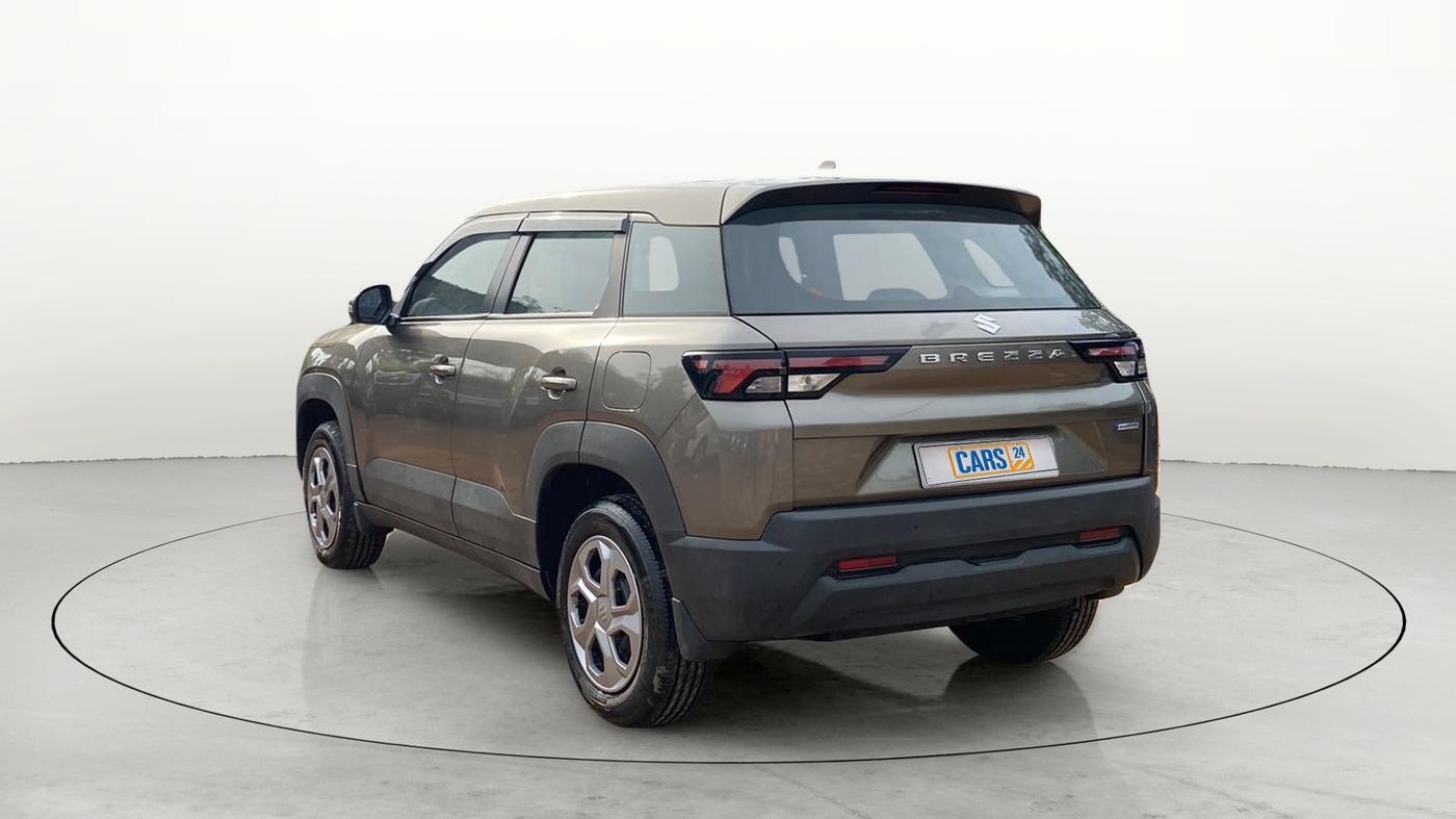 2022 Maruti BREZZA VXI SMART HYBRID, Petrol, Manual, 3,798 km, Left Back Diagonal