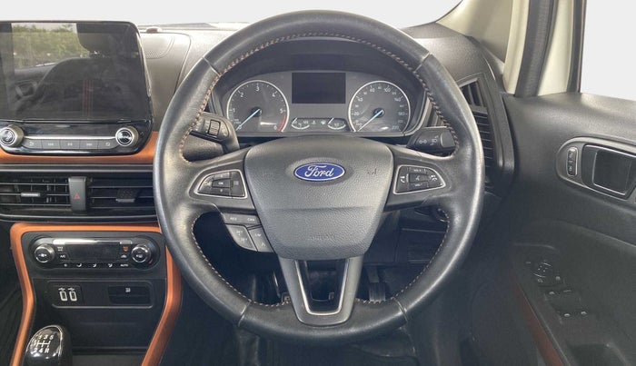 2020 Ford Ecosport TITANIUM 1.5L SPORTS(SUNROOF) DIESEL, Diesel, Manual, 78,801 km, Steering Wheel Close Up