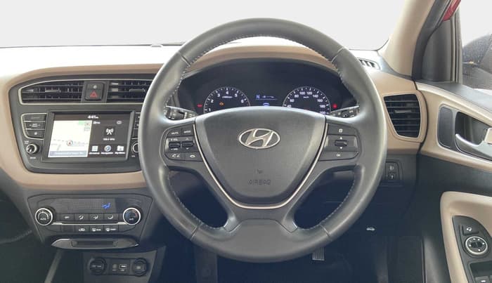 2020 Hyundai Elite i20 ASTA (O) CVT, Petrol, Automatic, 33,114 km, Steering Wheel Close Up