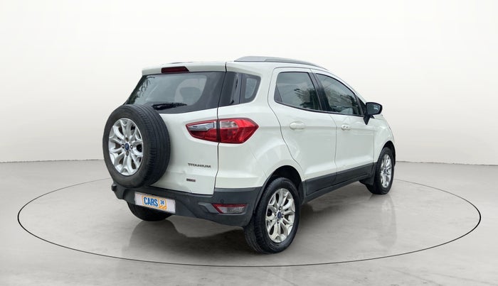 2017 Ford Ecosport TITANIUM 1.5L DIESEL, Diesel, Manual, 8,46,363 km, Right Back Diagonal