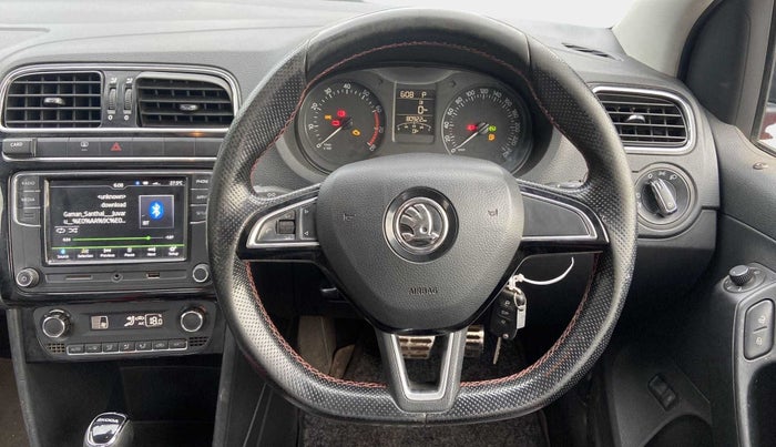 2017 Skoda Rapid MONTE CARLO 1.6 MPI AT, Petrol, Automatic, 81,408 km, Steering Wheel Close Up