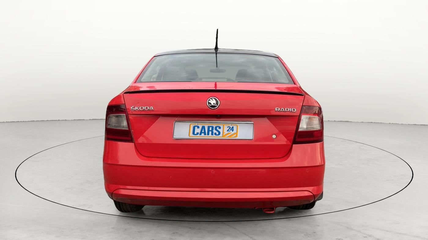2017 Skoda Rapid MONTE CARLO 1.6 MPI AT, Petrol, Automatic, 81,408 km, Back/Rear