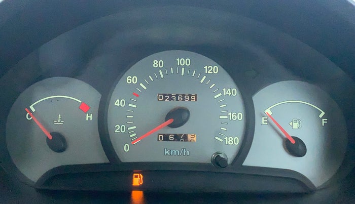 2013 Hyundai Santro Xing GLS, Petrol, Manual, 23,602 km, Odometer Image