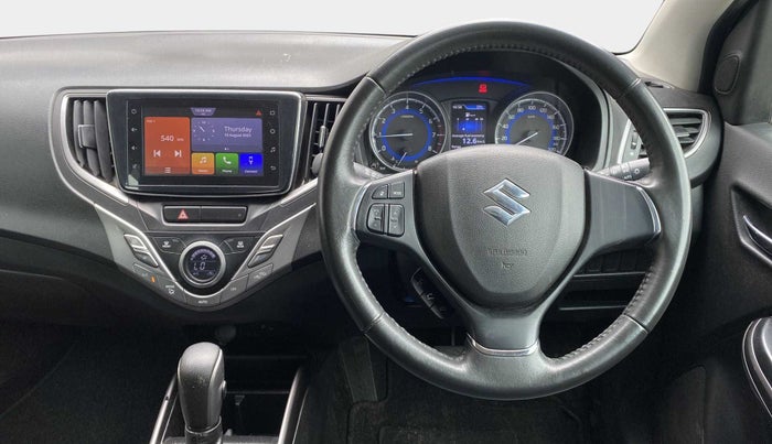 2019 Maruti Baleno ALPHA CVT PETROL 1.2, Petrol, Automatic, 21,094 km, Steering Wheel Close Up