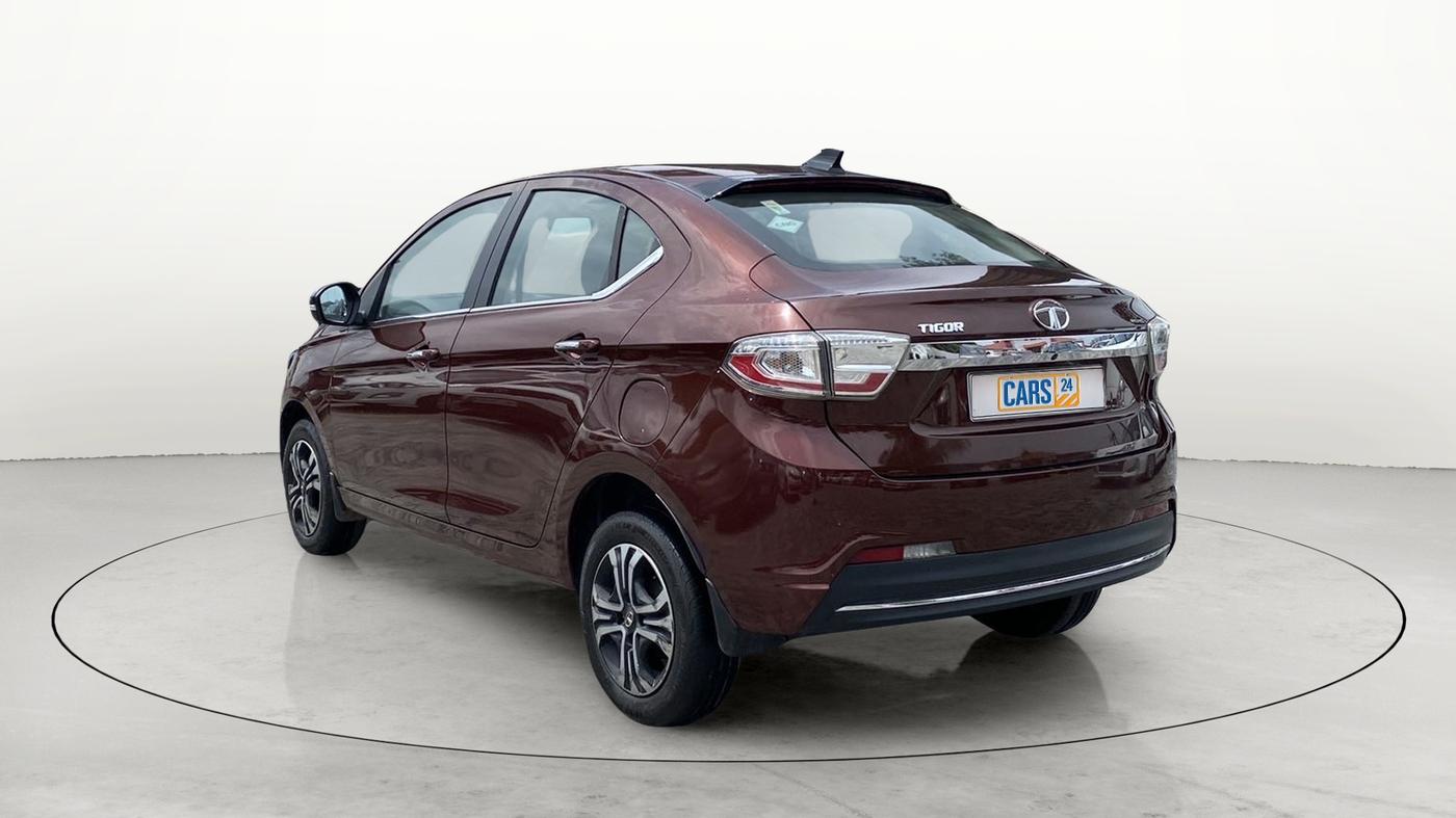 2022 Tata TIGOR XZ PLUS CNG, CNG, Manual, 47,451 km, Left Back Diagonal