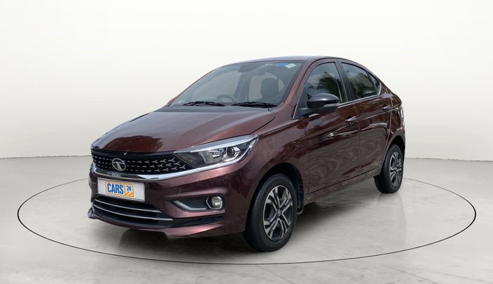 2022 Tata TIGOR XZ PLUS CNG, CNG, Manual, 47,451 km, Left Front Diagonal