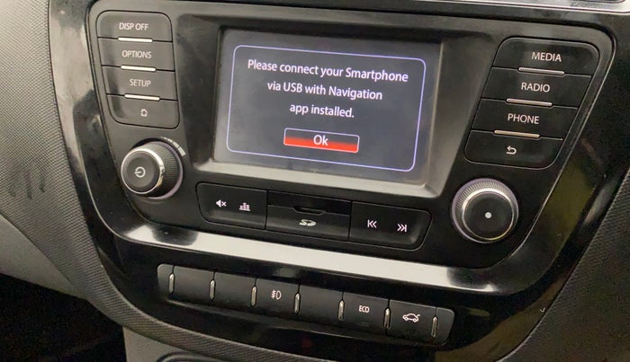 2017 Tata TIGOR XZ PETROL, Petrol, Manual, 40,802 km, Infotainment system - GPS Card not working/missing