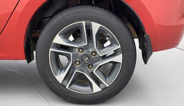 2017 Tata TIGOR XZ PETROL, Petrol, Manual, 40,802 km, Left Rear Wheel
