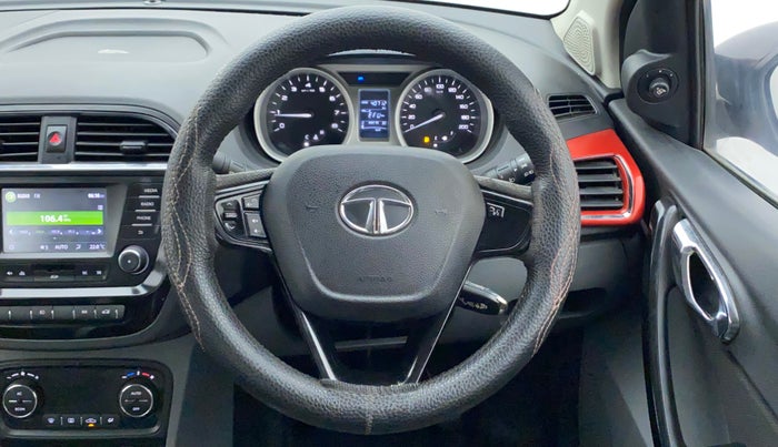 2017 Tata TIGOR XZ PETROL, Petrol, Manual, 40,802 km, Steering Wheel Close Up