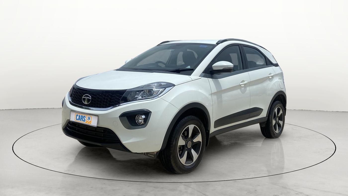 2019 Tata NEXON XZA PLUS PETROL, Petrol, Automatic, 11,975 km, Left Front Diagonal