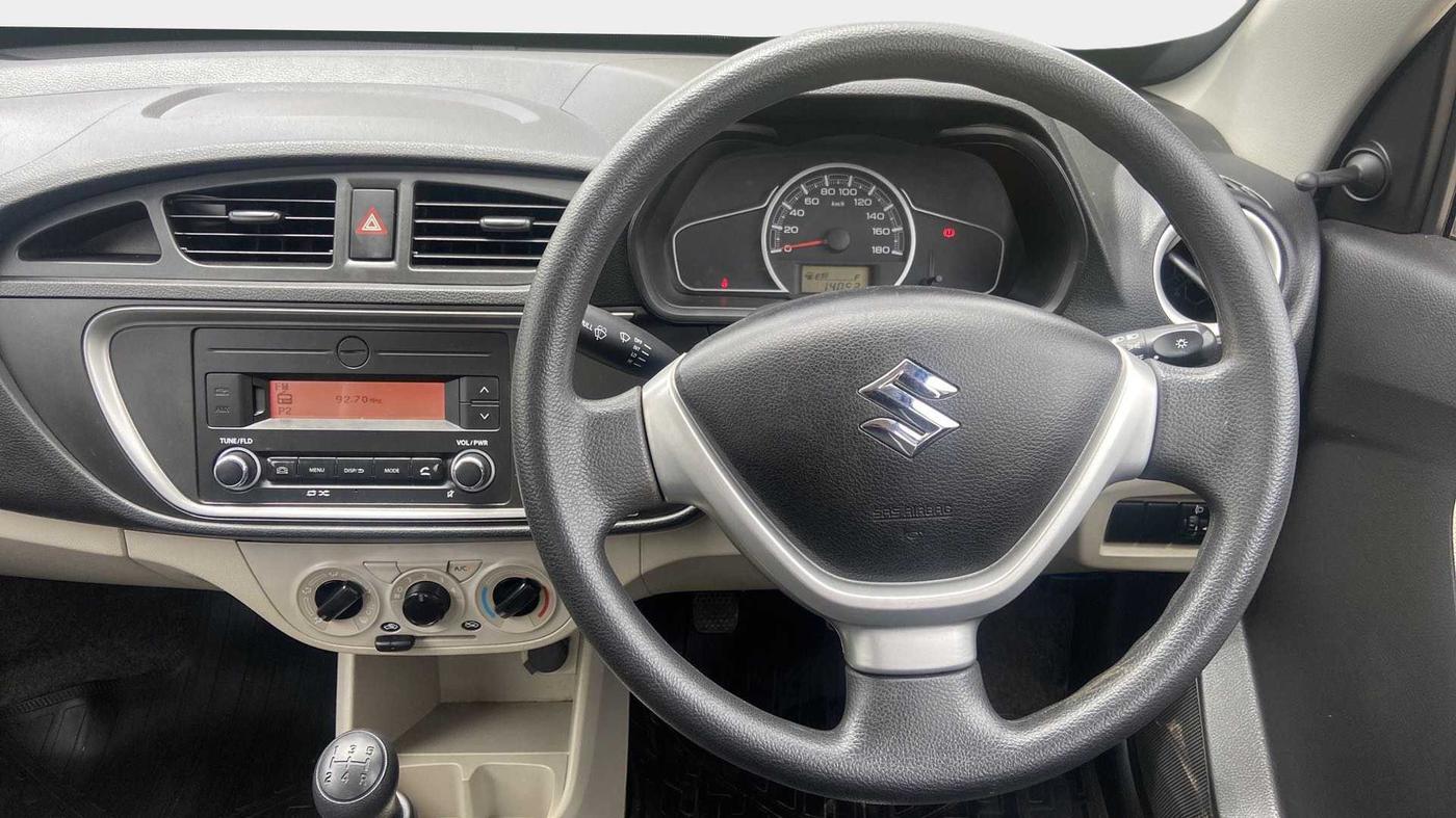 2019 Maruti Alto VXI, Petrol, Manual, 14,051 km, Steering Wheel Close Up